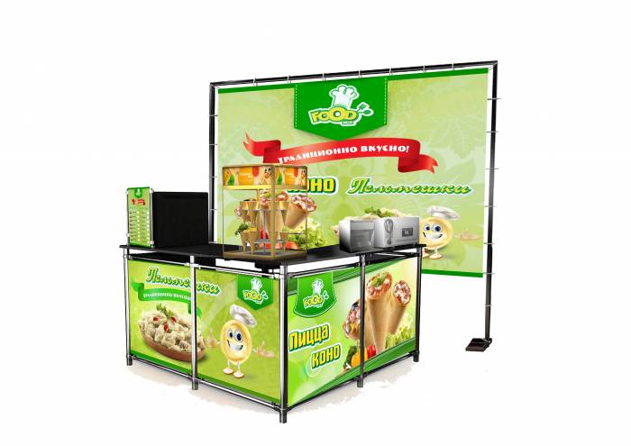 Прилавок стационарный 