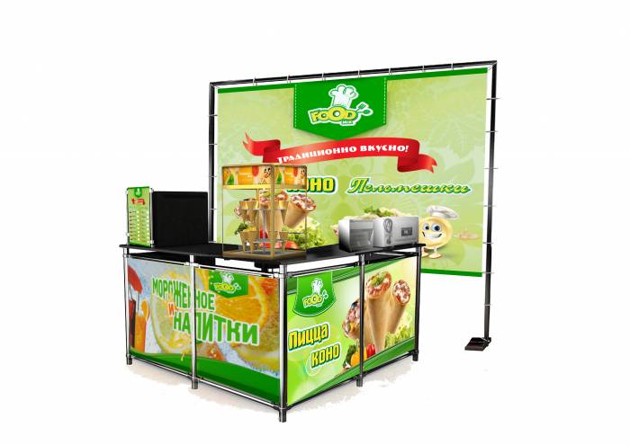 Прилавок стационарный 