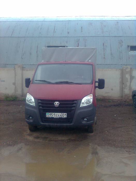 Грузоперевозки на а/м газель некст(тент высота, фотография 1