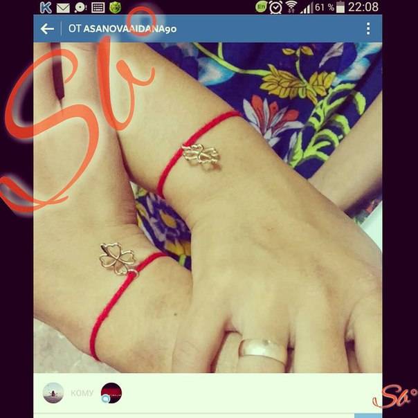 Браслет Желаний Красная нить, фотография 7