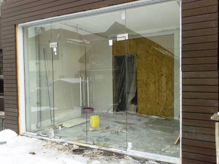 стеклянные перегородки, фотография 1