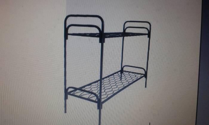 Кровати  двухярусные металические , фотография 1