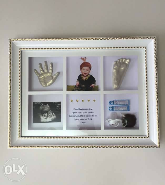 Слепки ручек и ножек малышей, фотография 1