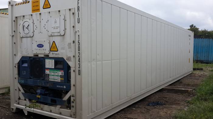 Рефконтейнеры CARRIER, скороморозильные камеры шоковой заморозки, фотография 1