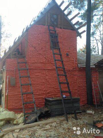 напыляемый утеплитель полинор, фотография 5