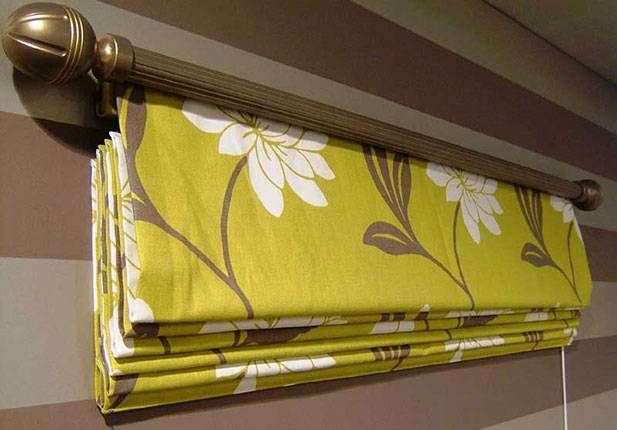 Ролл шторы, плисе, жалюзи, римские шторы, фотография 7