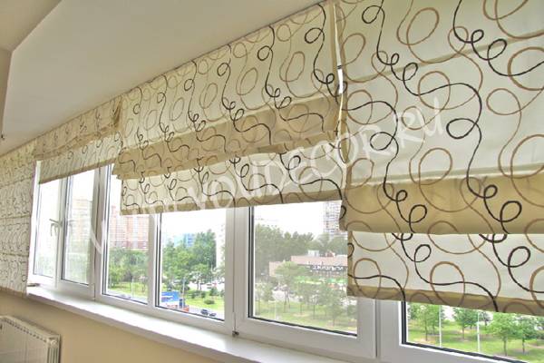Римские шторы, фотография 1