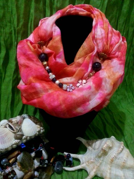 Шарфы-колье, фотография 1