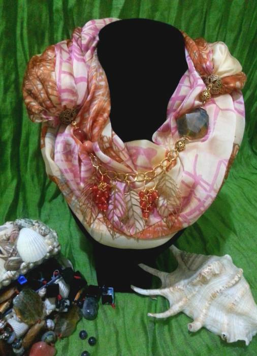 Шарфы-колье, фотография 4