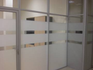 Тонировка офисных перегородок быстро, фотография 1