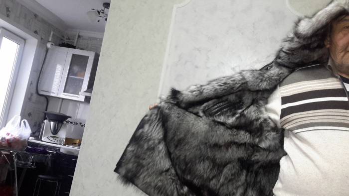 Супер модная мужская меховая куртка, фотография 3