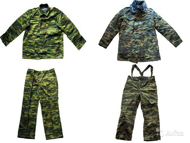 Камуфляж зимний и летний, фотография 1