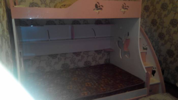 Детская трех ярусная кровать , фотография 1