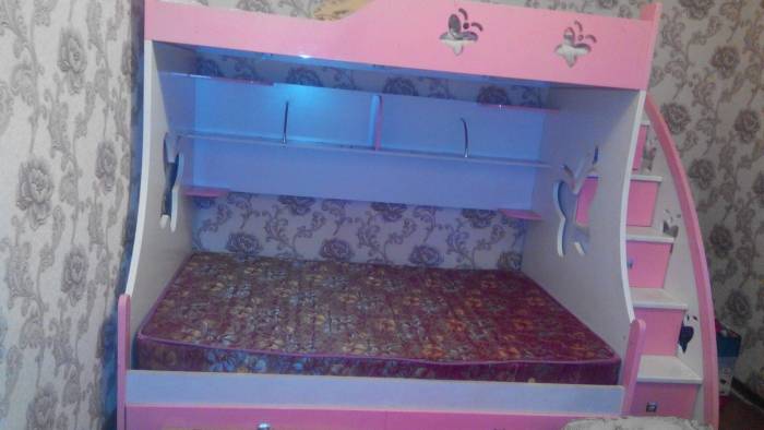 Детская трех ярусная кровать , фотография 3