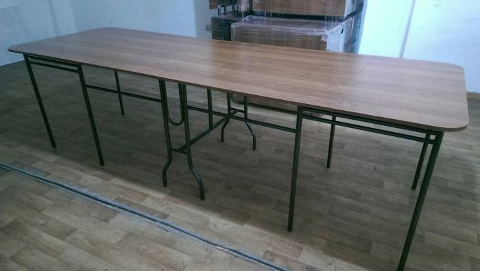 стол книжка в аламты на металлокаркасе, фотография 5