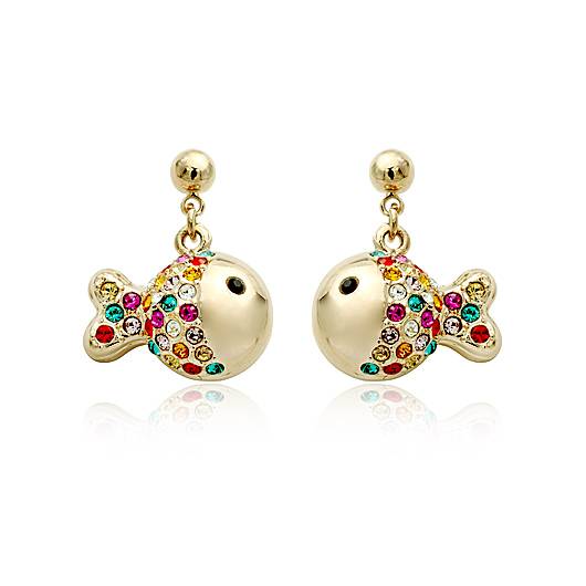 Серьги – рыбки, фотография 1