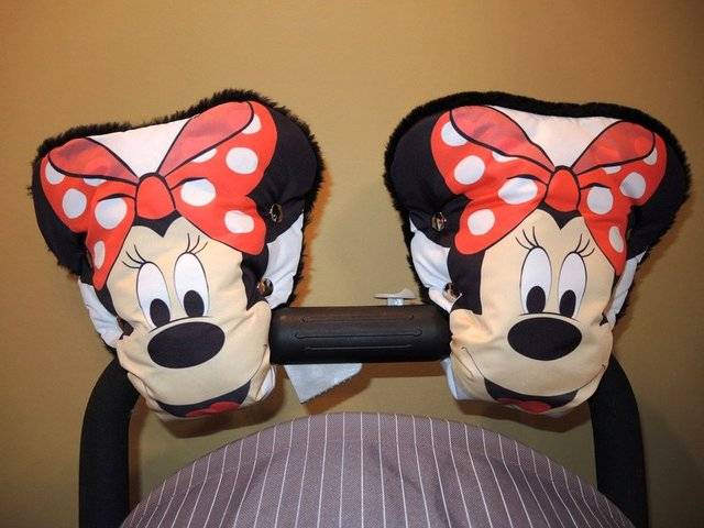 Муфточка-варежки для коляски, фотография 1