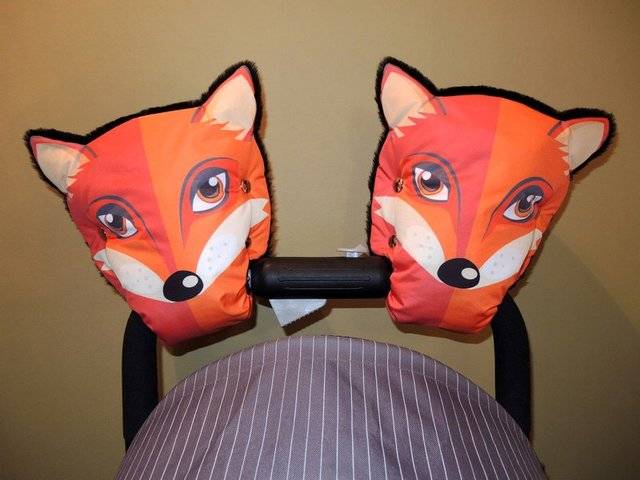 Муфточка-варежки для коляски, фотография 2