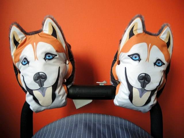 Муфточка-варежки для коляски, фотография 7