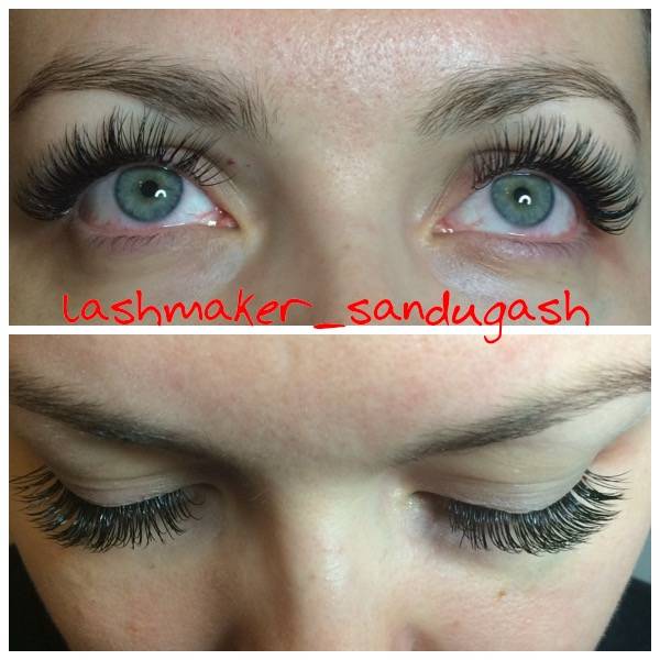 наращивание ресниц, фотография 1