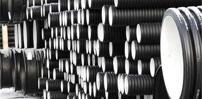 Гофрированные трубы для систем канализации, дренажа, водоотведения и под кабель., фотография 1