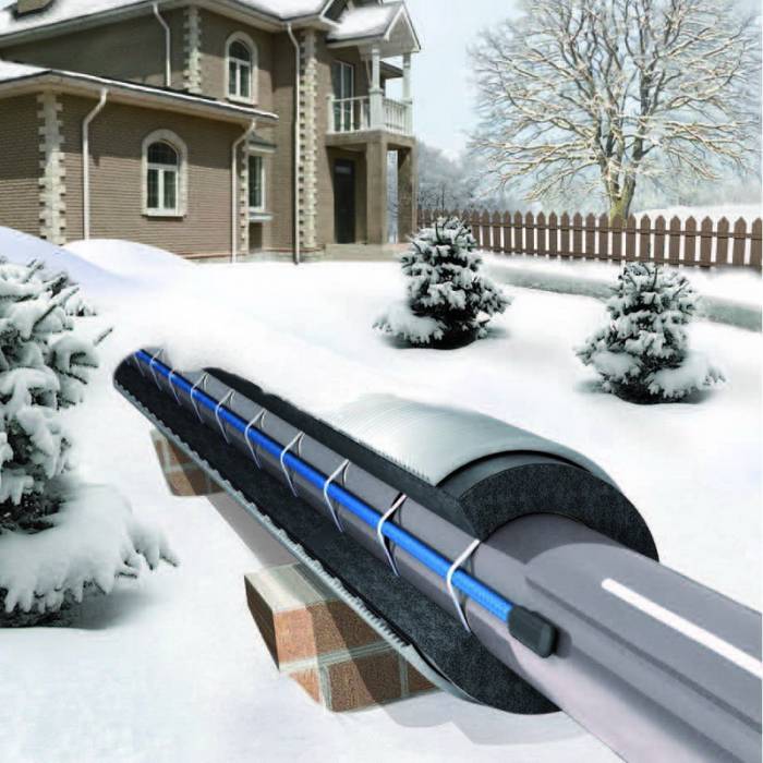 Греющий кабель, фотография 2