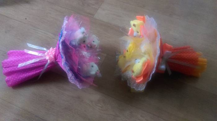 букет из игрушек мягких, фотография 1