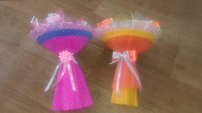 букет из игрушек мягких, фотография 5