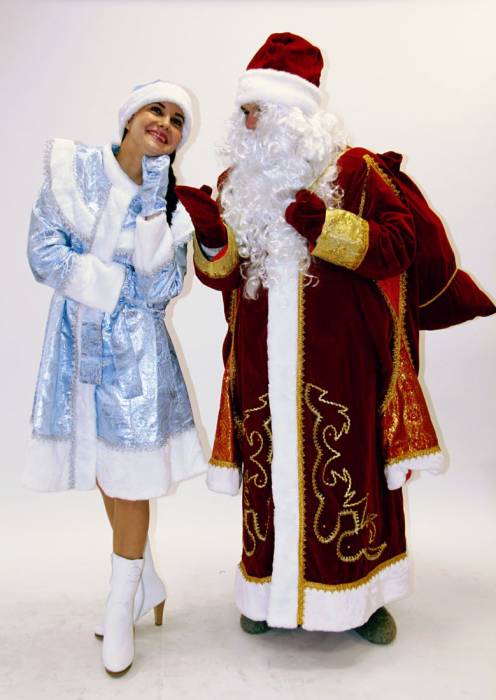 Дед Мороз и Снегурочка, фотография 1