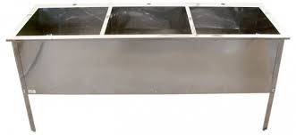 Ванна моечная 3 емкости 1700*600*850Н, фотография 1