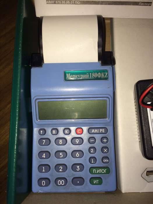 Продам кассовый аппарат Меркурий 180ф KZ , фотография 2