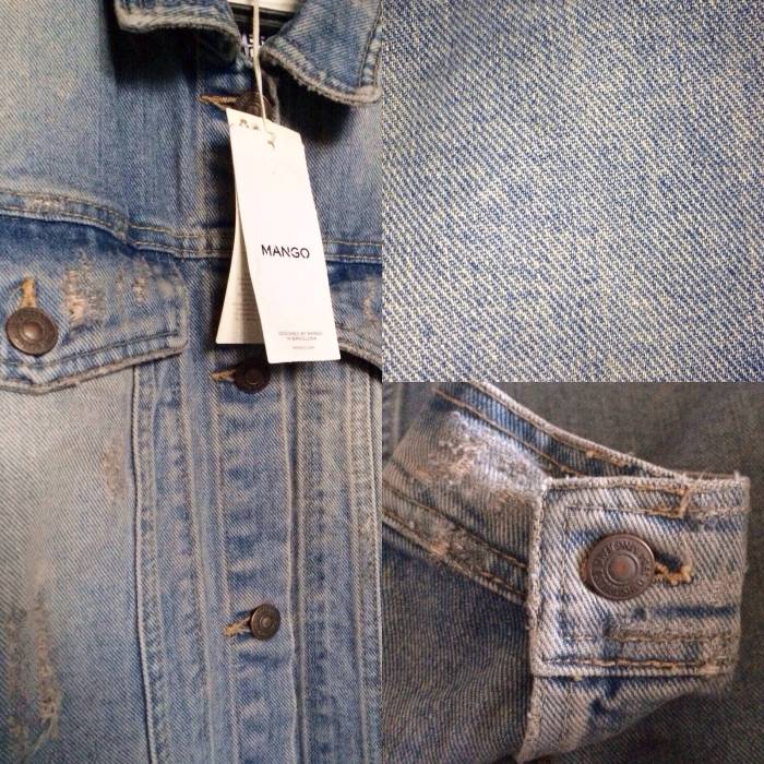 Стильная  джинсовая куртка размер XL, фотография 2