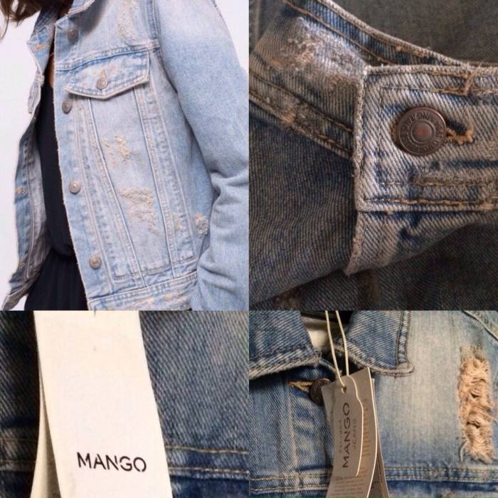 Стильная  джинсовая куртка размер XL, фотография 3