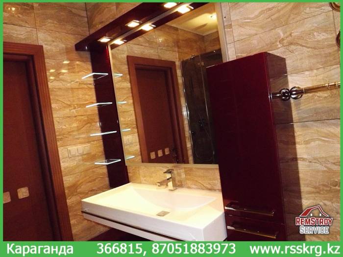 Ремонт ванной комнаты под ключ, фотография 1