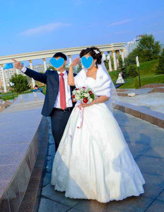 недорогое свадебное платье, фотография 3