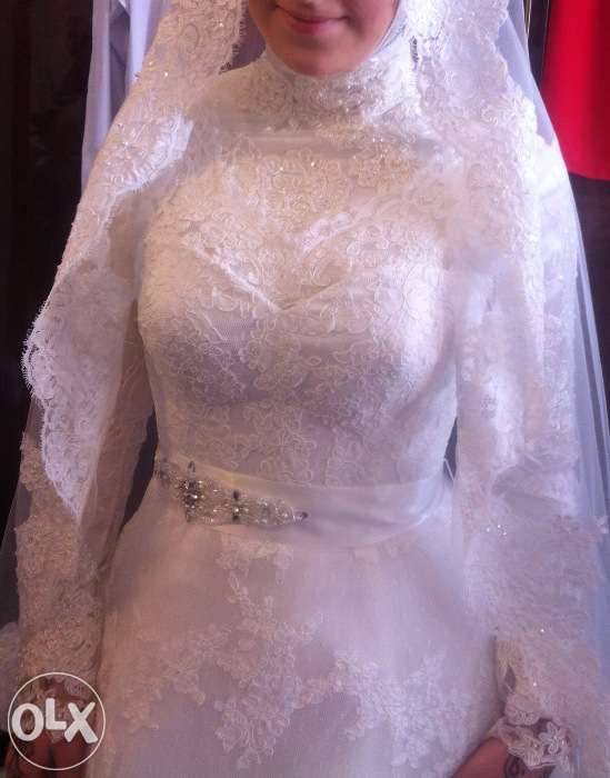 Свадебное шикарное платье, фотография 3