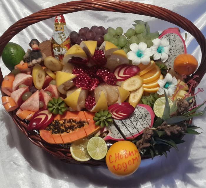 Фруктовый букет. Подарки Алматы. Доставка Алматы, фотография 4