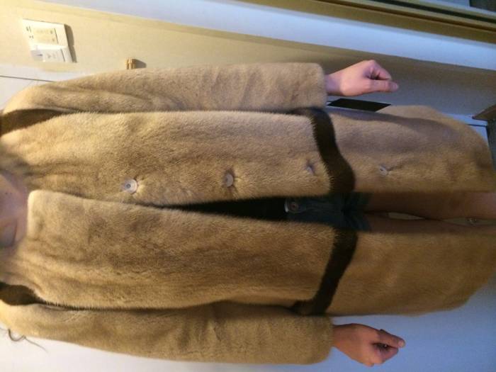 Норковая шуба, новая, фотография 2