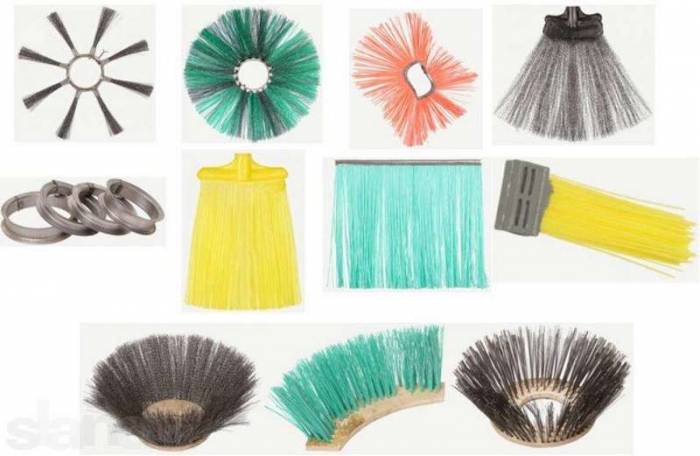 Щетки дисковые полипропиленовые, металлические, фотография 1