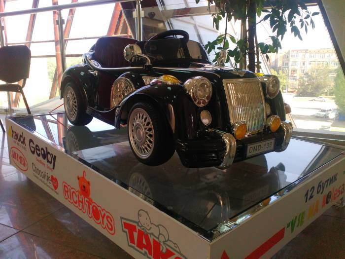 Bentley Retro на гелиевых колесах детский электромобиль, фотография 2