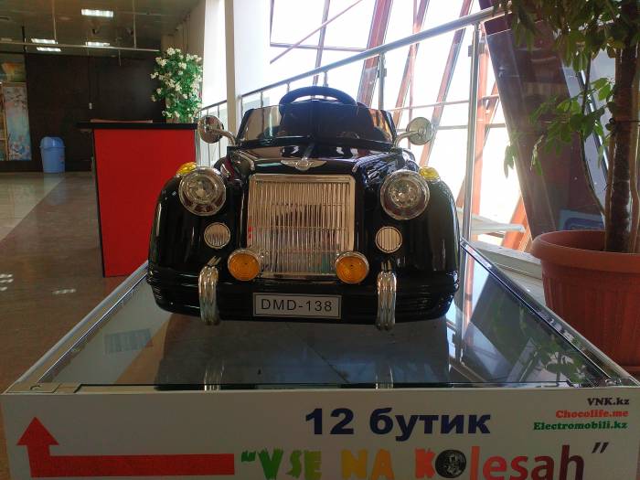 Bentley Retro на гелиевых колесах детский электромобиль, фотография 3