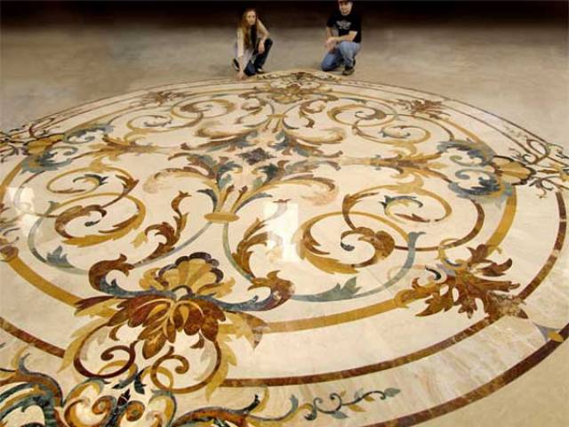 Резка камня на Гидроабразивном станке, фотография 6