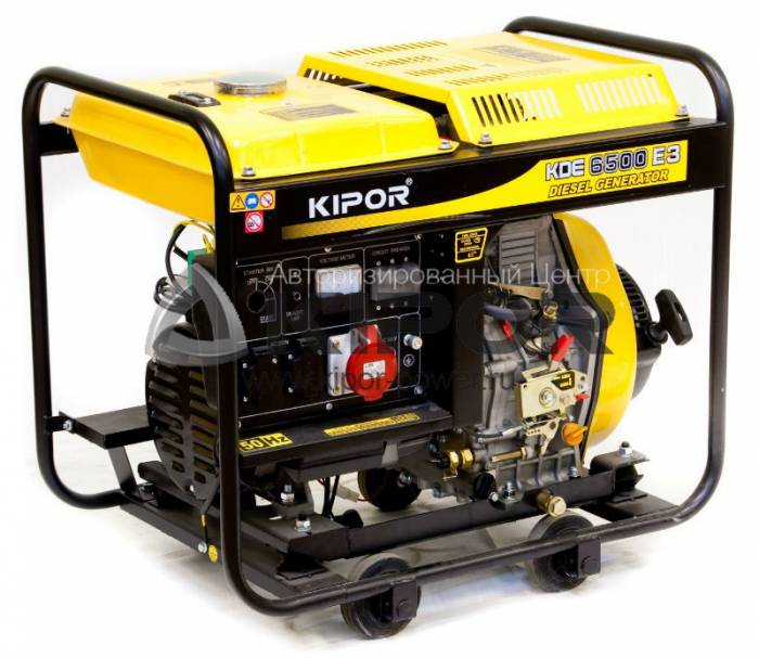 Дизельный генератор KDE6500E3 KIPOR , фотография 1