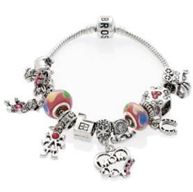 Стильные браслеты с шармами оптом, фотография 3