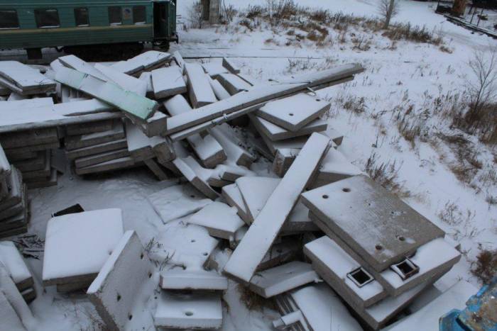 Бетонные плиты, фотография 2