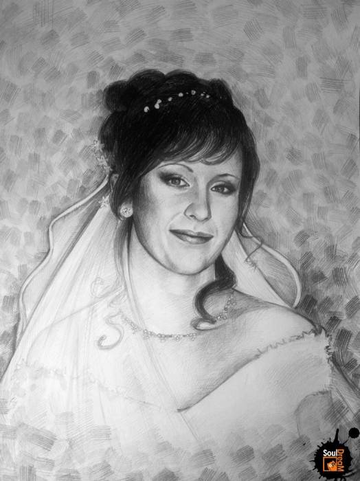 Портрет карандашом, фотография 2