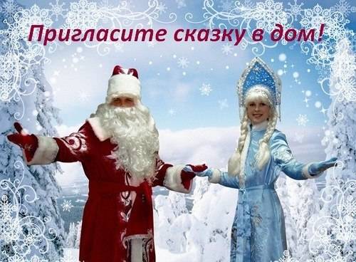 Дед Мороз и Снегурочка на дом, фотография 1