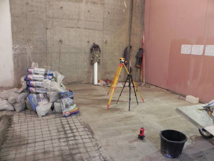 Монтаж стяжки, монтаж гипсокартона, фотография 5