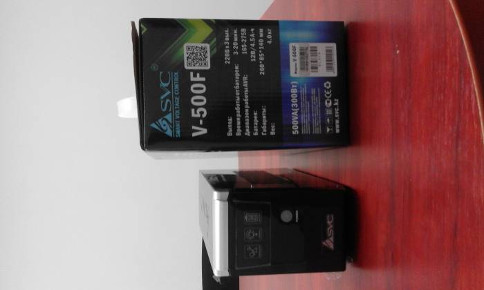 Источник бесперебойного питания UPS 500 VA (300 Вт). Новый., фотография 1