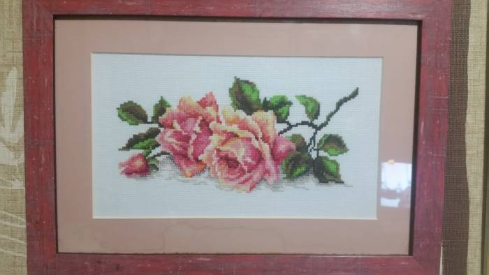 Картины вышитые крестиком, фотография 1